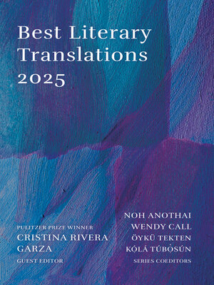 cover image of Best Literary Translations 2025